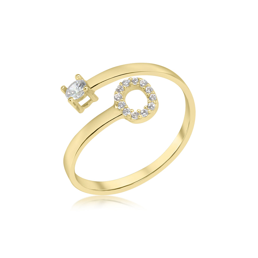 Buchstaben Ring