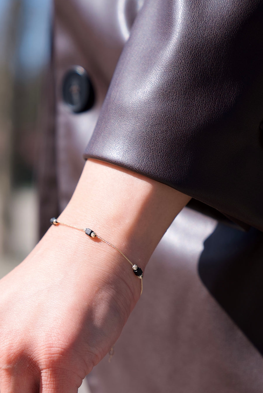 Smarakt Armband