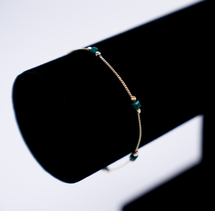 Smarakt Armband